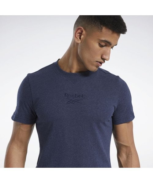 Reebok(Reebok)/トレーニング エッセンシャルズ メランジ Tシャツ / Training Essentials Melange Tee/img02
