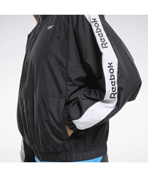 Reebok(Reebok)/トレーニング エッセンシャルズ ウーブン リニアロゴジャケット / Training Essentials Woven Linear Logo Jacket/img03