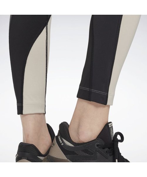 Reebok(Reebok)/Lux ハイライズ カラーブロック レギンス / Lux High－Rise Colorblock Leggings/img04