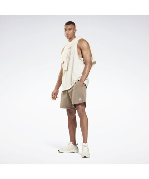 Reebok(リーボック)/レズミルズ ナチュラルダイ コットンショーツ / Les Mills Natural Dye Cotton Shorts/img04