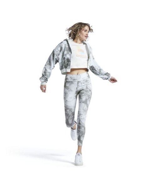 Reebok(Reebok)/クラシックス クラウド スプラッタープリント レギンス / Classics Cloud Splatter－Print Leggings/img02