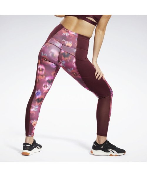 Reebok(Reebok)/キレイフィット グラフィック タイツ / KireiFit Graphic Tights/img01