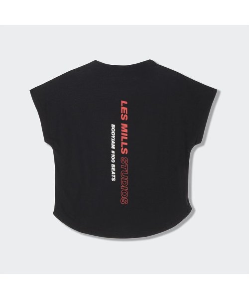Reebok(Reebok)/BODYJAM100 記念Tシャツ レズミルズ / Les Mills ACTIVCHILL+DREAMBLEND T－Shirt/img04