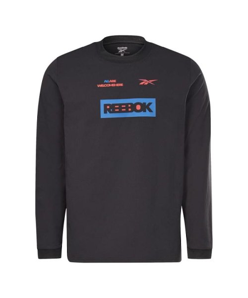 Reebok(Reebok)/THERMOWARM+GRAPHENE ロングスリーブ ミッドレイヤー Tシャツ / THERMOWARM+GRAPHENE Long Slee/img01