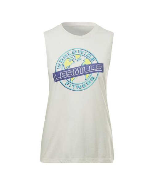 Reebok(Reebok)/Les Mills グラフィック マッスル タンク トップ / Les Mills Graphic Muscle Tank Top/img01