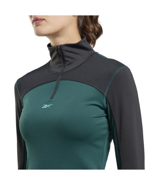 Reebok(Reebok)/テックスタイル THERMOWARM+GRAPHENE クオータージップ プルオーバー / Tech Style THERMOWARM+GRAP/img04