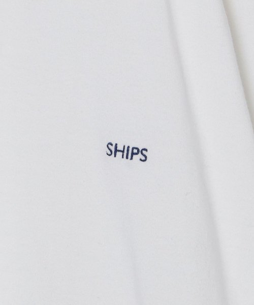 SHIPS MEN(シップス　メン)/*SHIPS: ワンポイント マイクロ SHIPSロゴ ロングスリーブ Tシャツ (ロンT)/img43