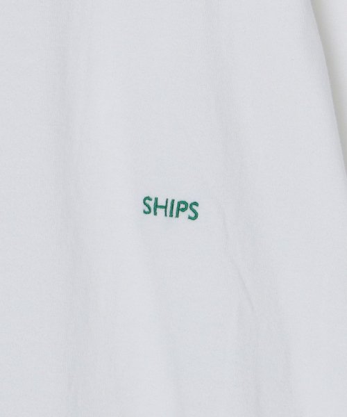 SHIPS MEN(シップス　メン)/*SHIPS: ワンポイント マイクロ SHIPSロゴ ロングスリーブ Tシャツ (ロンT)/img49