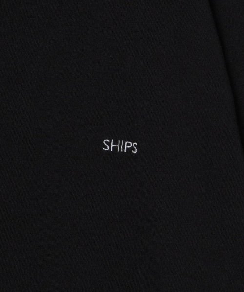 SHIPS MEN(シップス　メン)/*SHIPS: ワンポイント マイクロ SHIPSロゴ ロングスリーブ Tシャツ (ロンT)/img58