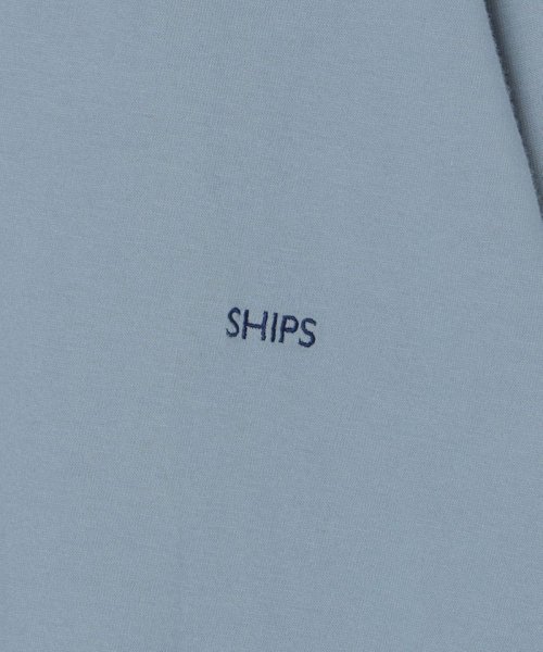 SHIPS MEN(シップス　メン)/*SHIPS: ワンポイント マイクロ SHIPSロゴ ロングスリーブ Tシャツ (ロンT)/img61