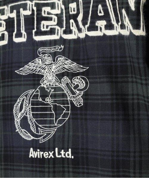 AVIREX(AVIREX)/L/S CHECK SHIRT USMC / チェック シャツ USMC /img16