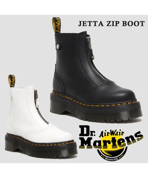DR.MARTENS(ドクターマーチン)/Dr.Martens ドクターマーチン  27656001 27656100  JETTA ZIP BOOT ジェッタ  ジップ ブーツ /img01