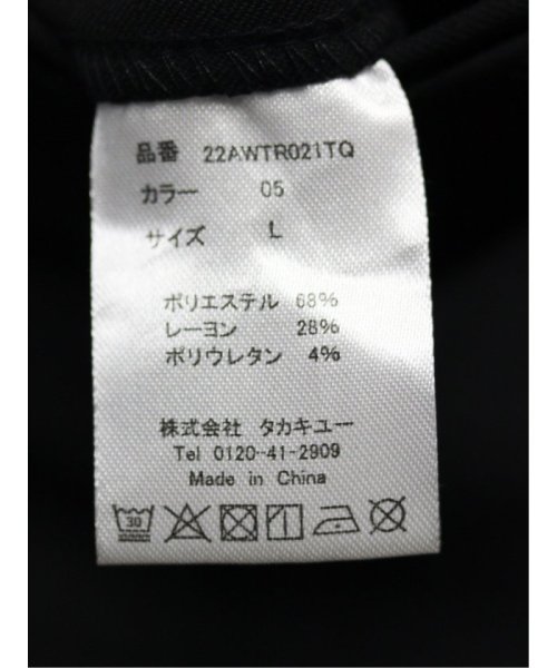 TAKA-Q(タカキュー)/WISH STYLE トラウザーパンツ 黒 メンズ パンツ ボトム カジュアル ビジネス 通勤 仕事/img11