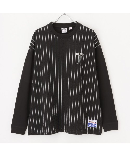 MAC HOUSE(men)(マックハウス（メンズ）)/グッドウェア x NUTMEG スーパービッグシルエット ロゴロングスリーブTシャツ 2W7－62204/img04