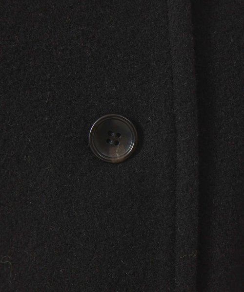 スタンドカラーコート 
