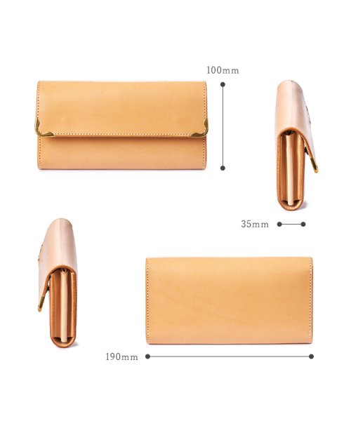 メイドバイクラフトマン×クランプ 長財布 メンズ ロングウォレット ブッテーロ レザー 本革 日本製 MADE BY CRAFTSMAN MBC－B201 BY CRAFTSMAN MADE Cramp を使用