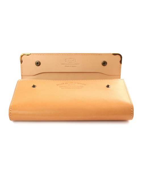 メイドバイクラフトマン×クランプ 長財布 メンズ ロングウォレット ブッテーロ レザー 本革 日本製 MADE BY CRAFTSMAN MBC－B201 BY CRAFTSMAN MADE Cramp を使用