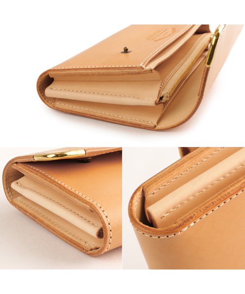 メイドバイクラフトマン×クランプ 長財布 メンズ ロングウォレット ブッテーロ レザー 本革 日本製 MADE BY CRAFTSMAN MBC－B201 BY CRAFTSMAN MADE Cramp を使用