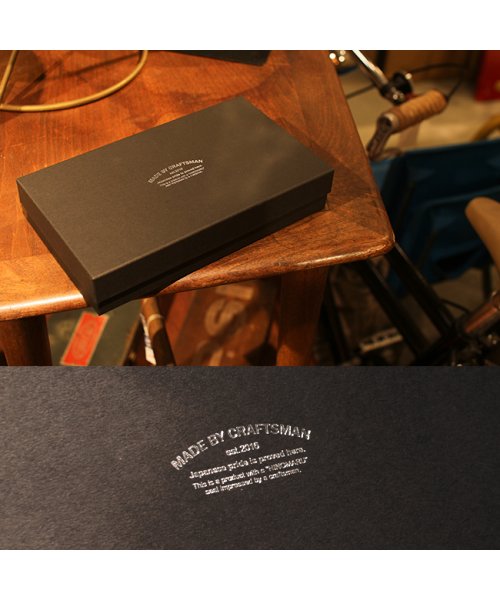 メイドバイクラフトマン×クランプ 長財布 メンズ ロングウォレット ブッテーロ レザー 本革 日本製 MADE BY CRAFTSMAN MBC－B201 BY CRAFTSMAN MADE Cramp を使用
