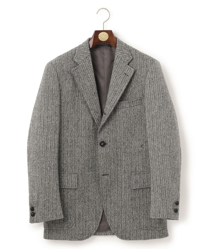 【LOVAT】 LAVEROCK TWEED ヘリンボーン ジャケット(504984183)｜HANKYU MEN'S / 阪急メンズ