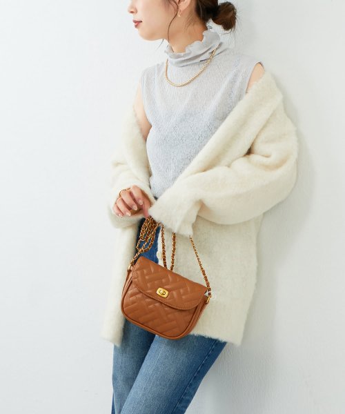 NICE CLAUP OUTLET(ナイスクラップ　アウトレット)/【natural couture】カットレースゆるタートル/img15