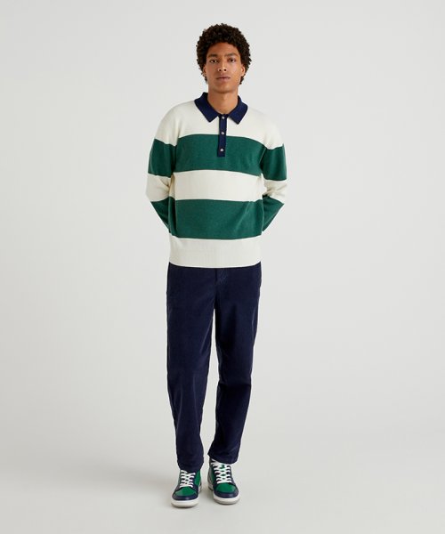 BENETTON (mens)(ベネトン（メンズ）)/ドロストウエストゴムストレートパンツ/img02