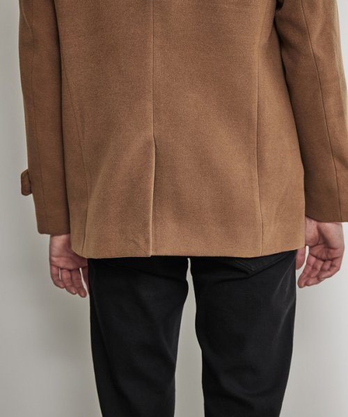 【EFFORTLESS】中空糸メルトンスタンドカラーブルゾン  KUE1403074168(10725円)