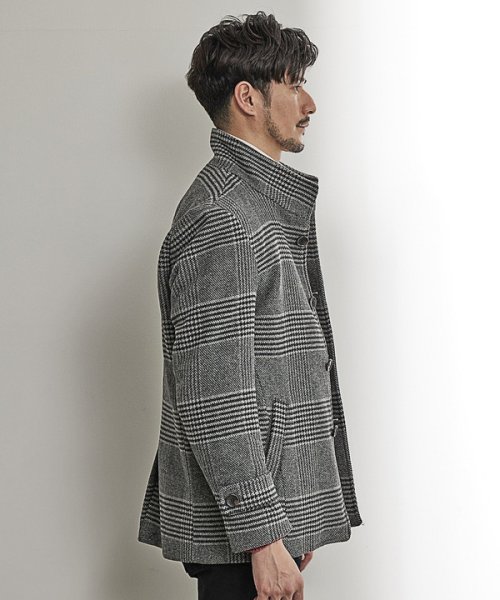 【EFFORTLESS】中空糸メルトンスタンドカラーブルゾン  KUE1403074168(10725円)