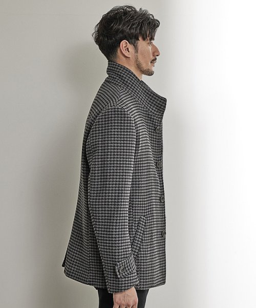 【EFFORTLESS】中空糸メルトンスタンドカラーブルゾン  KUE1403074168(10725円)