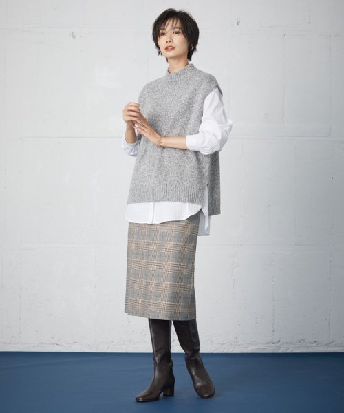 J.PRESS LADIES（LARGE SIZE）(J．プレス　レディス（大きいサイズ）)/【WEB限定カラーあり・洗える】AZALEA ニットベスト/img08