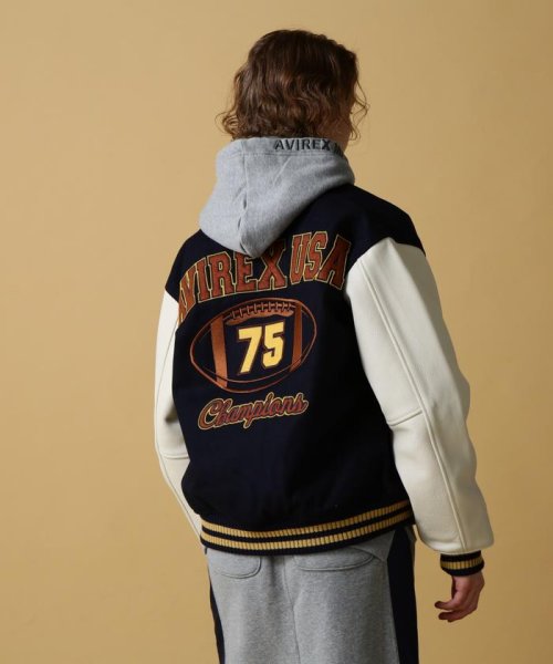 AVIREX(AVIREX)/《WEB&DEPOT限定》SKOOKUM VARSITY JACKET/スクーカム ヴァーシティ/img32