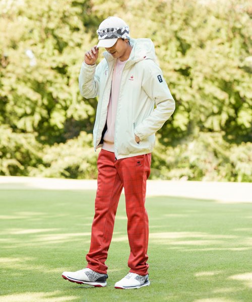 le coq sportif GOLF (ルコックスポルティフ（ゴルフ）)/ハウンドチェックボンディングパンツ(はっ水/保温/ストレッチ)【アウトレット】/img06