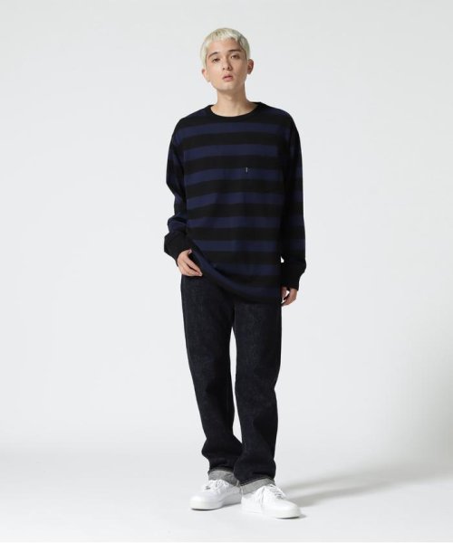 Schott(ショット)/WIDE BORDER POCKET T－SHIRT/ワイドボーダー ポケットTシャツ/img17