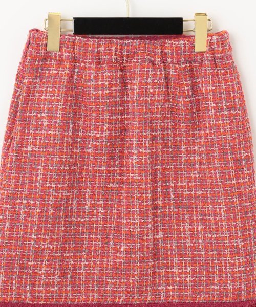 ツイードミニスカート 