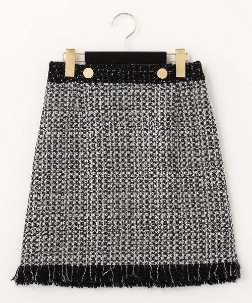 ツイードミニスカート 