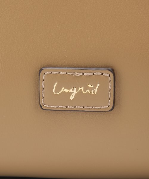 UNGRID bag(アングリッド　バッグ)/ツイストタッセル　PUレザー ボストンバッグ/img24