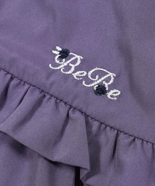 BeBe(ベベ)/タフタ ファー フード 取り外し可能 中綿 コート (80~150cm)/img08