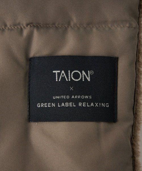 green label relaxing(グリーンレーベルリラクシング)/【別注】＜ TAION ＞ダウンボア マフラー/img05