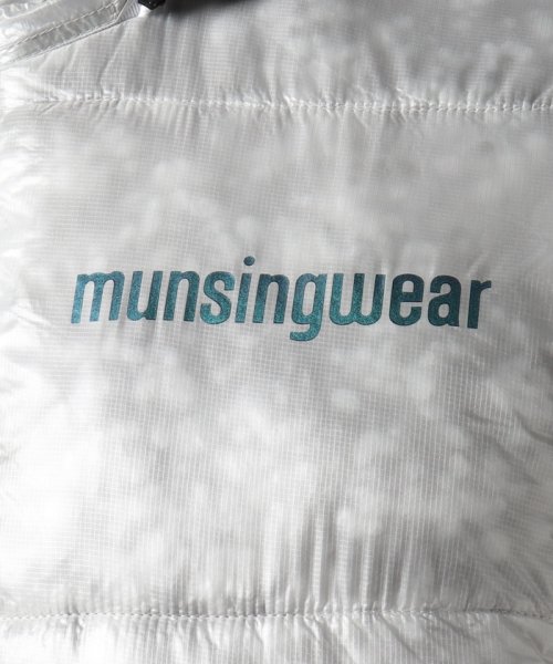 Munsingwear(マンシングウェア)/『ENVOY/エンボイ』はっ水クリアシェルパディングブルゾン【アウトレット】/img19