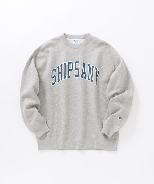 SHIPS any MEN(シップス　エニィ　メン)/【SHIPS any別注】Champion: ANYロゴ カレッジプリント クルーネック スウェット◇/img65