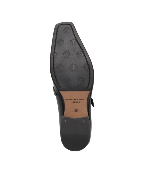 キャサリンハムネットロンドン KATHARINE HAMNETT LONDON　ロングノーズ モンクストラップ ドレスカジュアルシューズ　31693 LONDON　ロングノーズ キャサリンハムネットロンドン モンクストラップ KATHARINE HAMNETT ドレスカジュアルシューズ　31693 B1505347439(11550円)