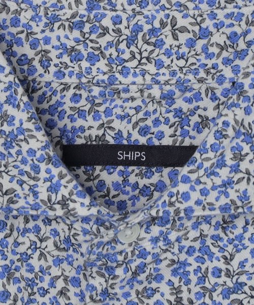 SHIPS MEN(シップス　メン)/SHIPS: フランネル フラワープリント セミワイドカラーシャツ/img20