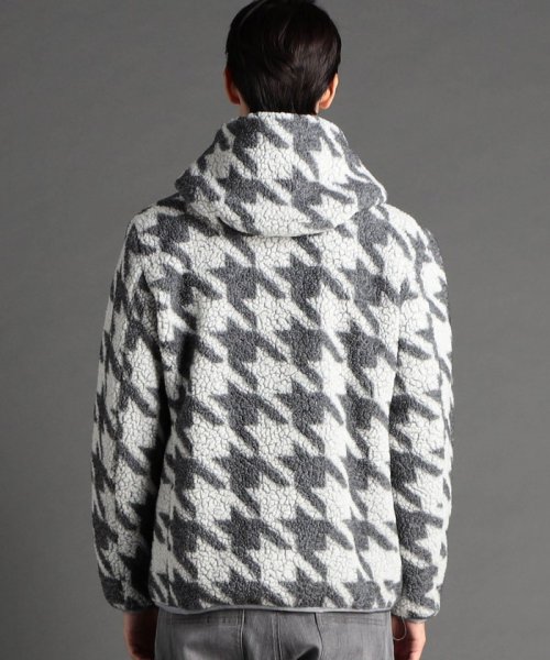 【ex/tra】LANIFICIO ROMA ボアフーディブルゾン ROMA LANIFICIO