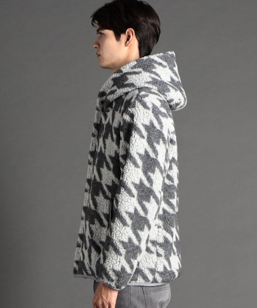 【ex/tra】LANIFICIO ROMA ボアフーディブルゾン ROMA LANIFICIO