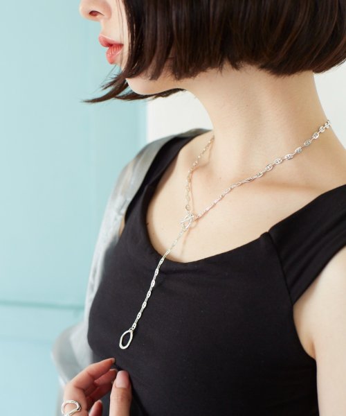 nothing and others(ナッシングアンドアザース)/Design Chain Necklace/img01