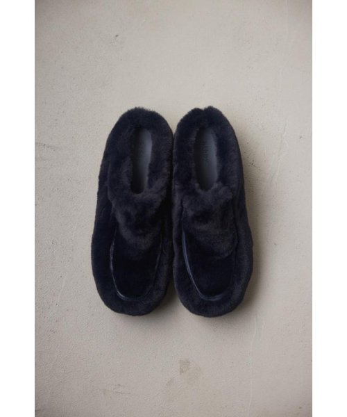 BLACK BY MOUSSY(ブラックバイマウジー)/fur slip－on shoes/img08