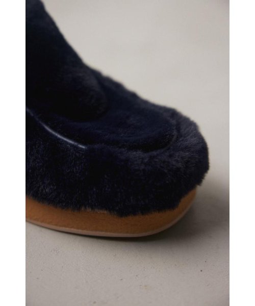 BLACK BY MOUSSY(ブラックバイマウジー)/fur slip－on shoes/img11