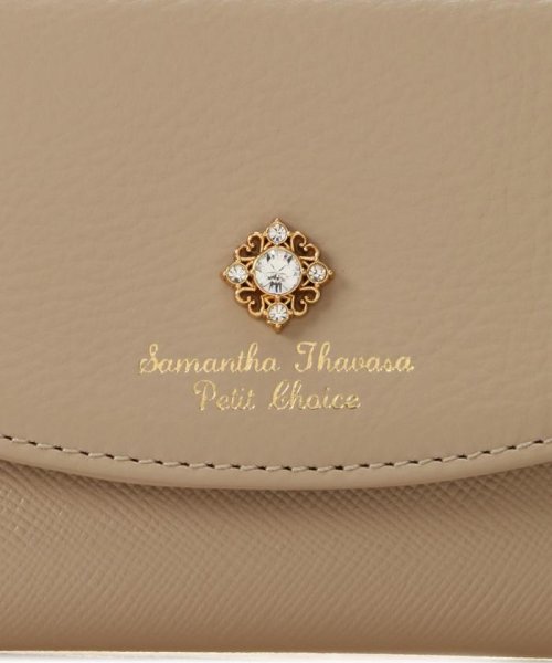 Samantha Thavasa Petit Choice(サマンサタバサプチチョイス)/ラインストーンハートモチーフ 口金折財布/img10