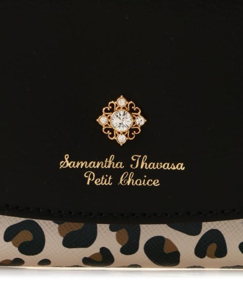 Samantha Thavasa Petit Choice(サマンサタバサプチチョイス)/ラインストーンハートモチーフ 長財布/img04
