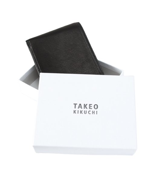TAKEO KIKUCHI(タケオキクチ)/タケオキクチ 財布 二つ折り財布 メンズ ブランド レザー 本革 TAKEO KIKUCHI 101625/img13